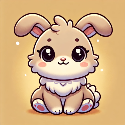 귀여운 토끼 캐릭터