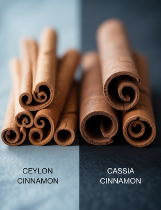 시나몬 가루와 계피 차이