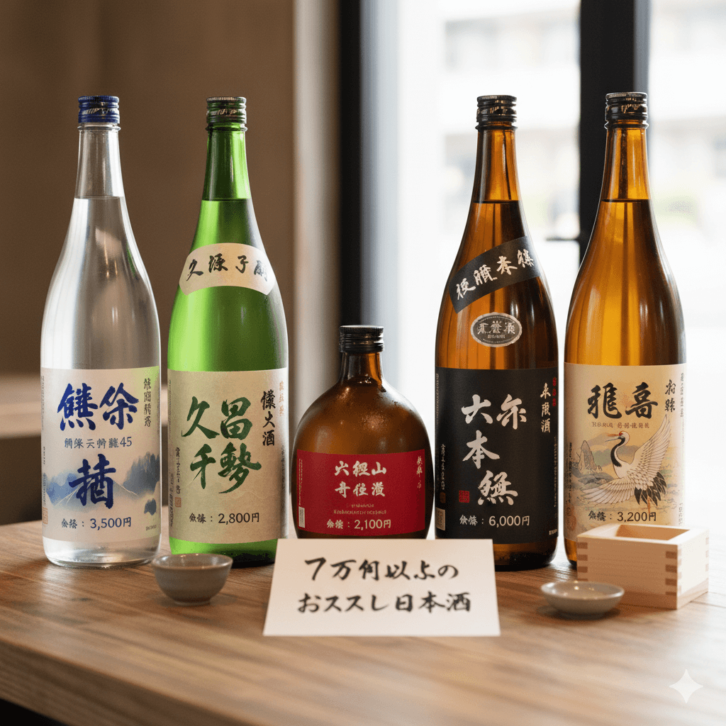 여러 종류의 사케