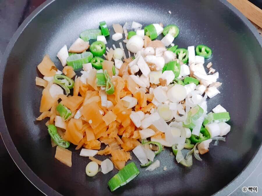 다이어트-요리-김치볶음밥-레시피