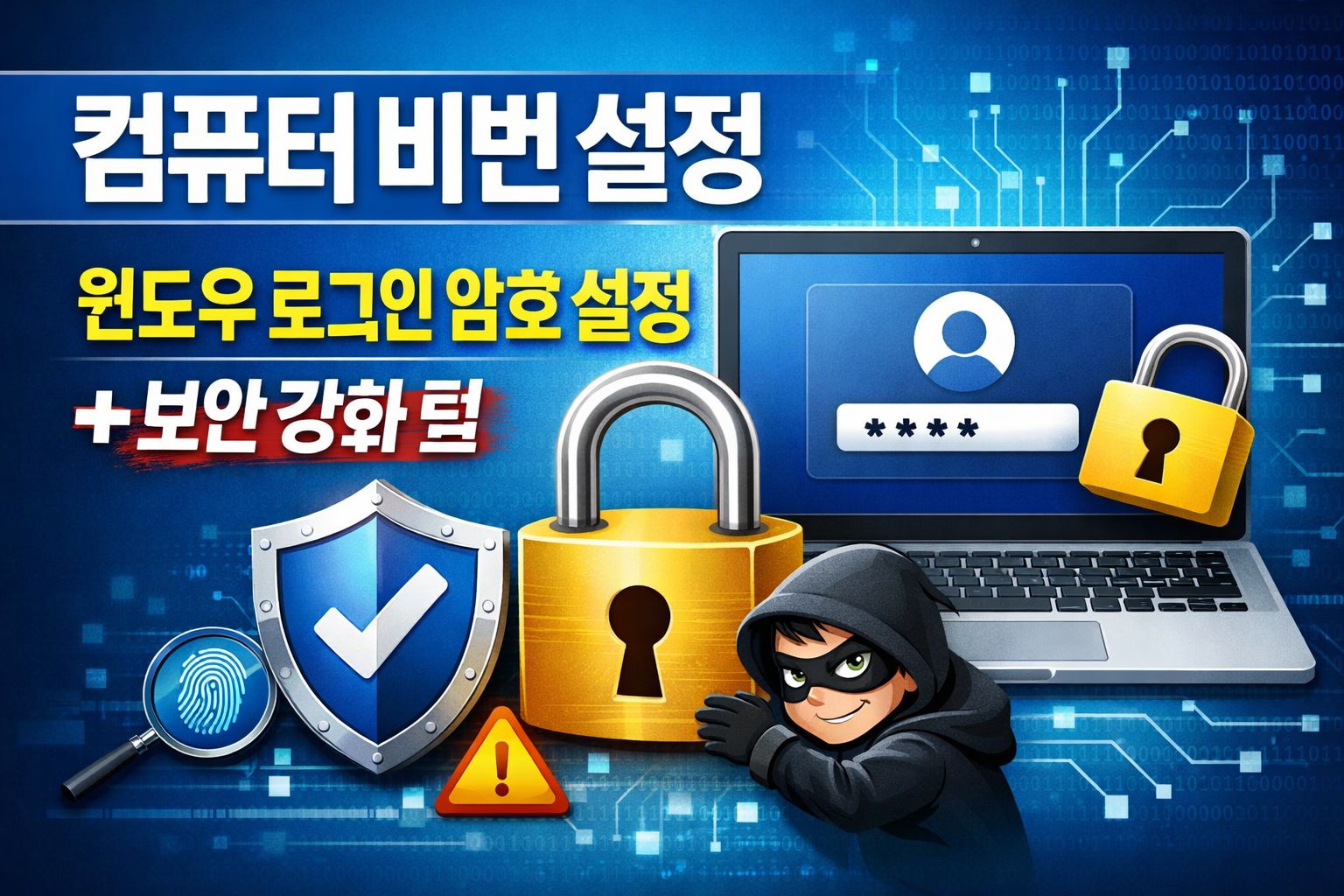 컴퓨터 비번 설정