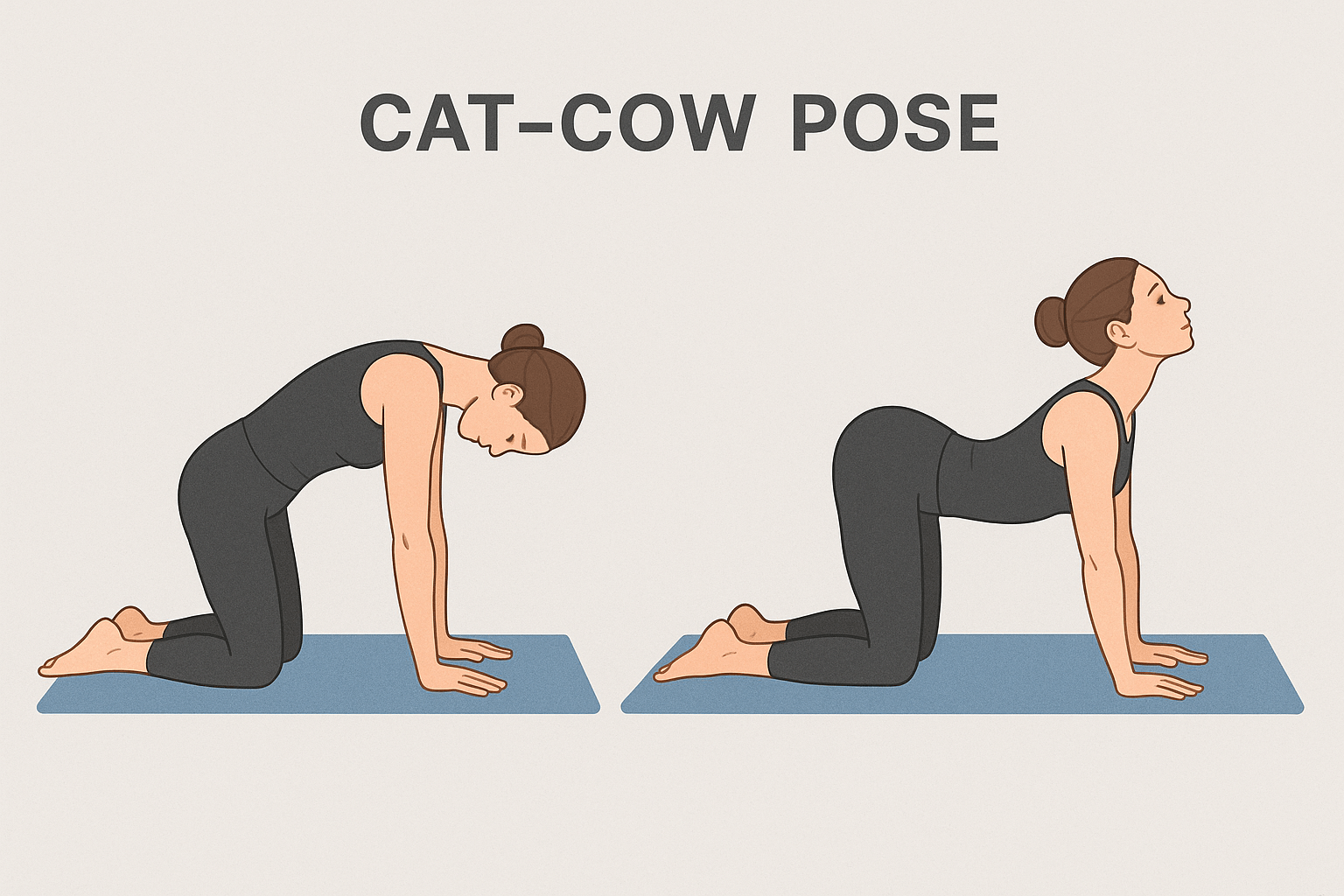 허리디스크 예방하는 중년 스트레칭