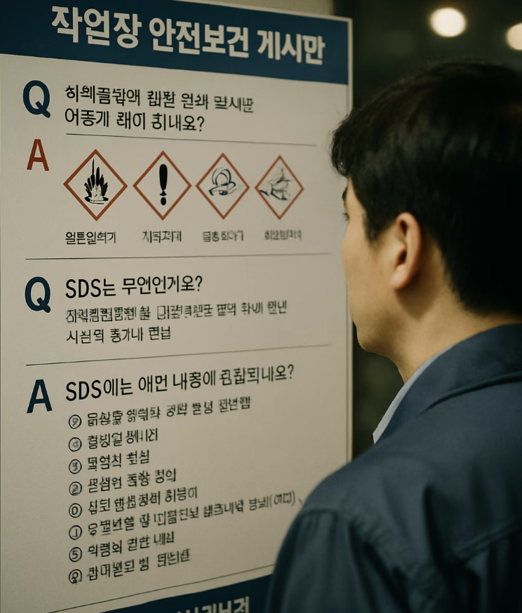 MSDS경고표지 입문&amp;#44; 최소한의 개념과 용어 정리