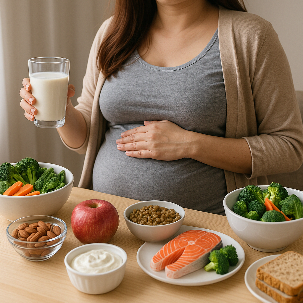 임산부에 좋은 영양분 풍부한 음식들