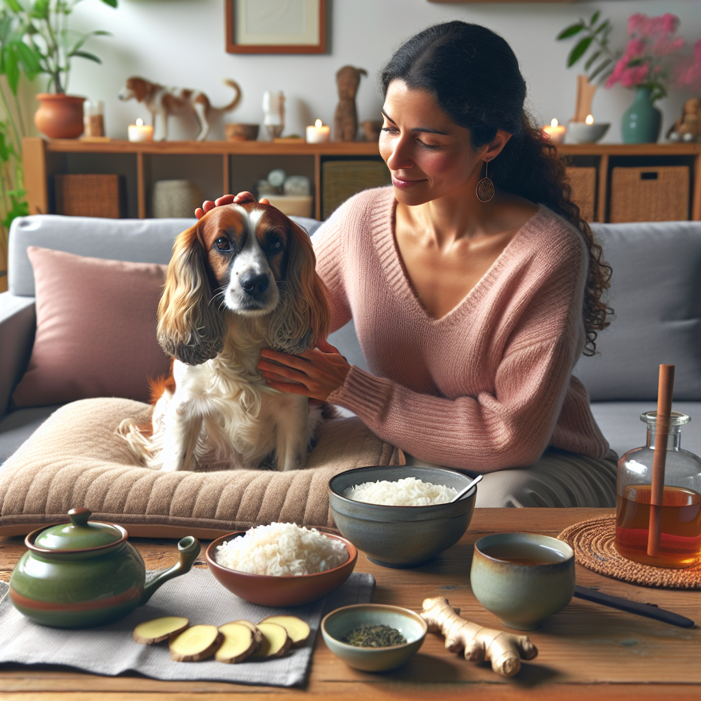 복통이 있는 반려견을 위한 5가지 천연 치료법: 집에서 할 수 있는 간단한 방법