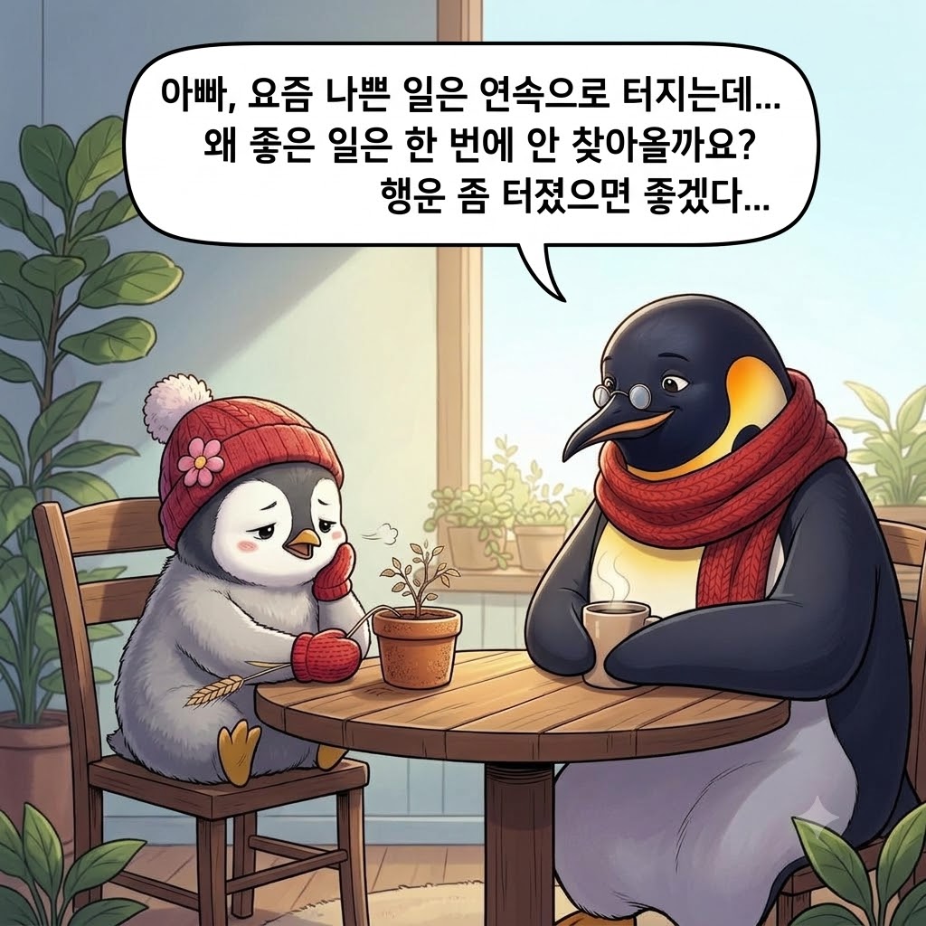 좋은 일이 또 다른 좋은 일을 부른다, 금상첨화 이미지 1