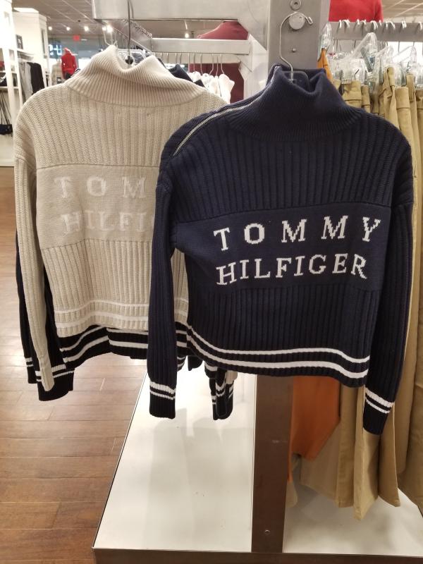 타미힐피거 여성용 new 22 이니셜 긴팔 니트