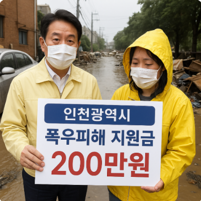 폭우피해지원금