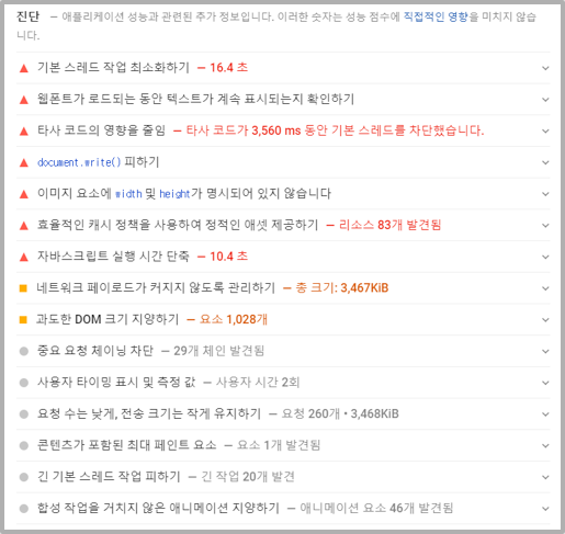 속도 진단 이미지