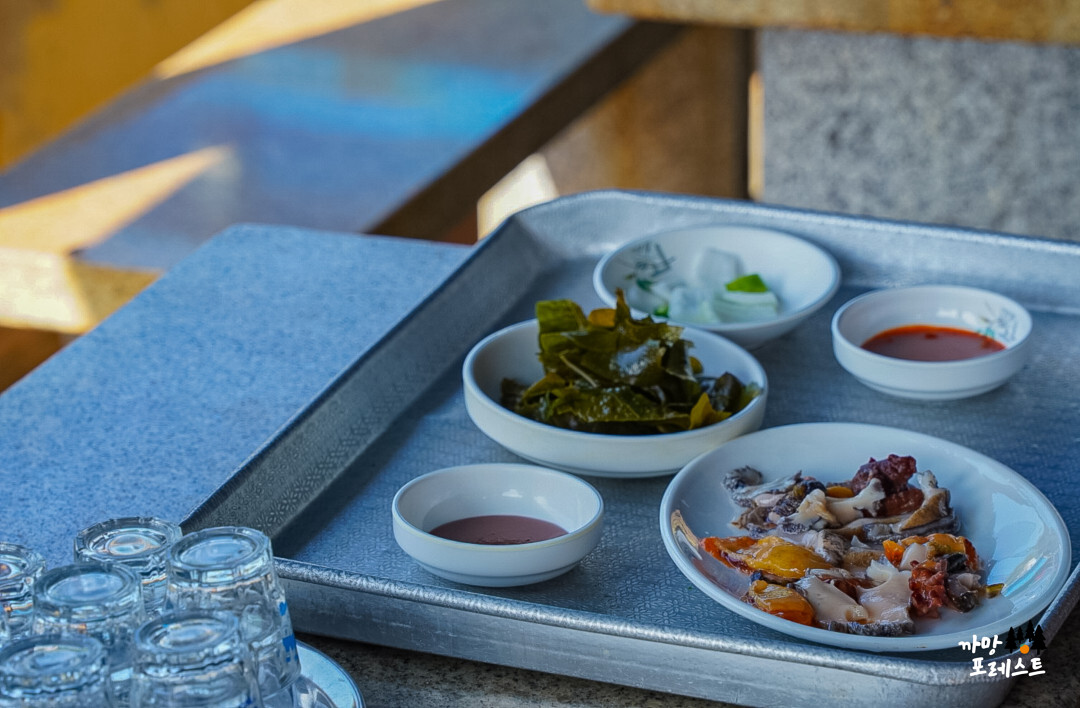 성산일출봉 우뭇개 해안 해산물