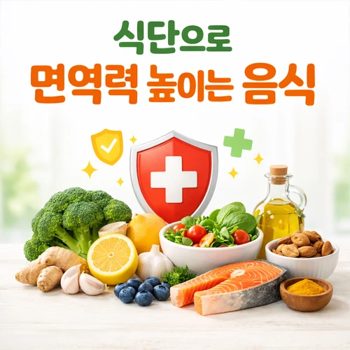 식단으로 면역력 높이는 음식 썸네일
