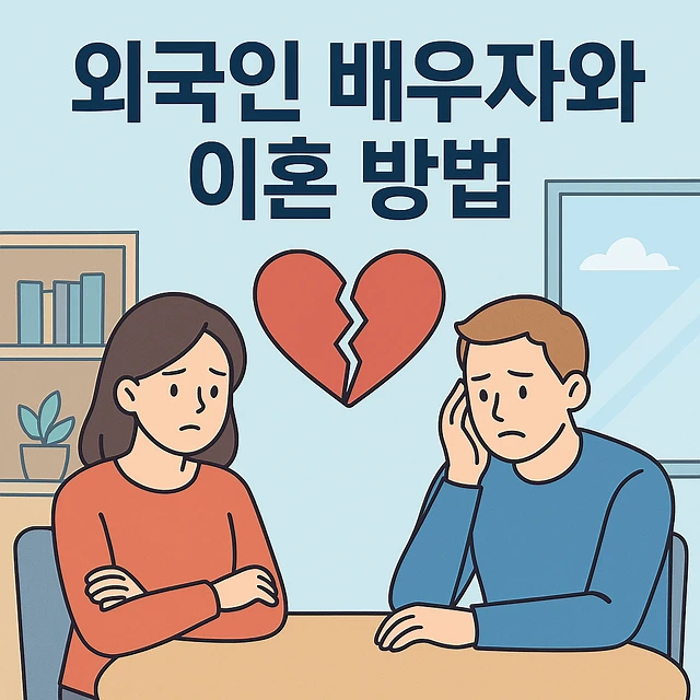 외국인배우자와이혼절차