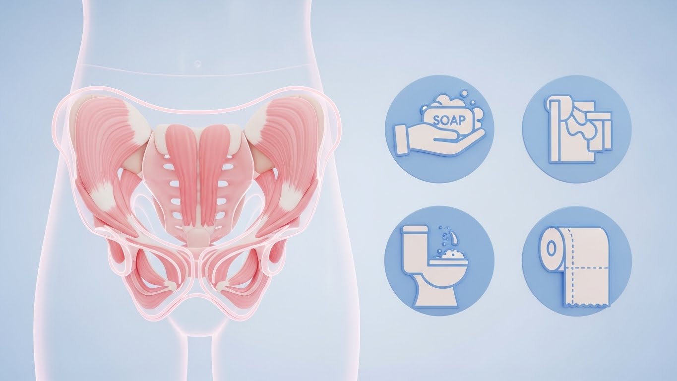 항문가려움원인, 온수좌욕