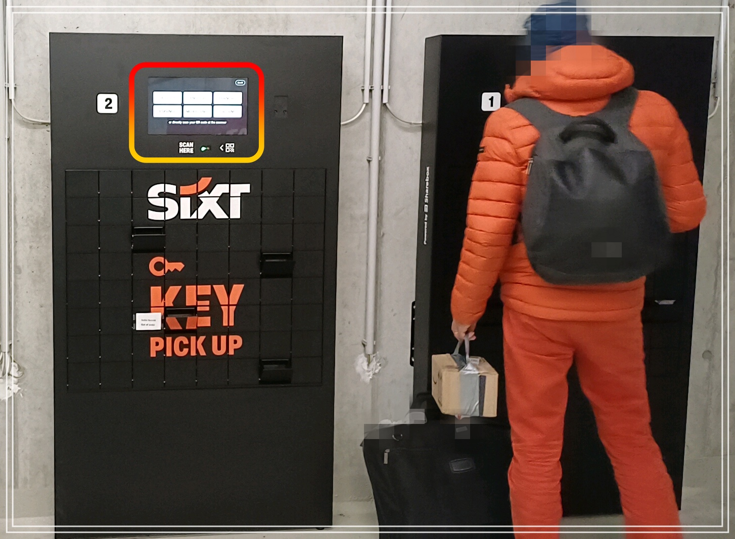 Sixt-Key-Pickup-Box