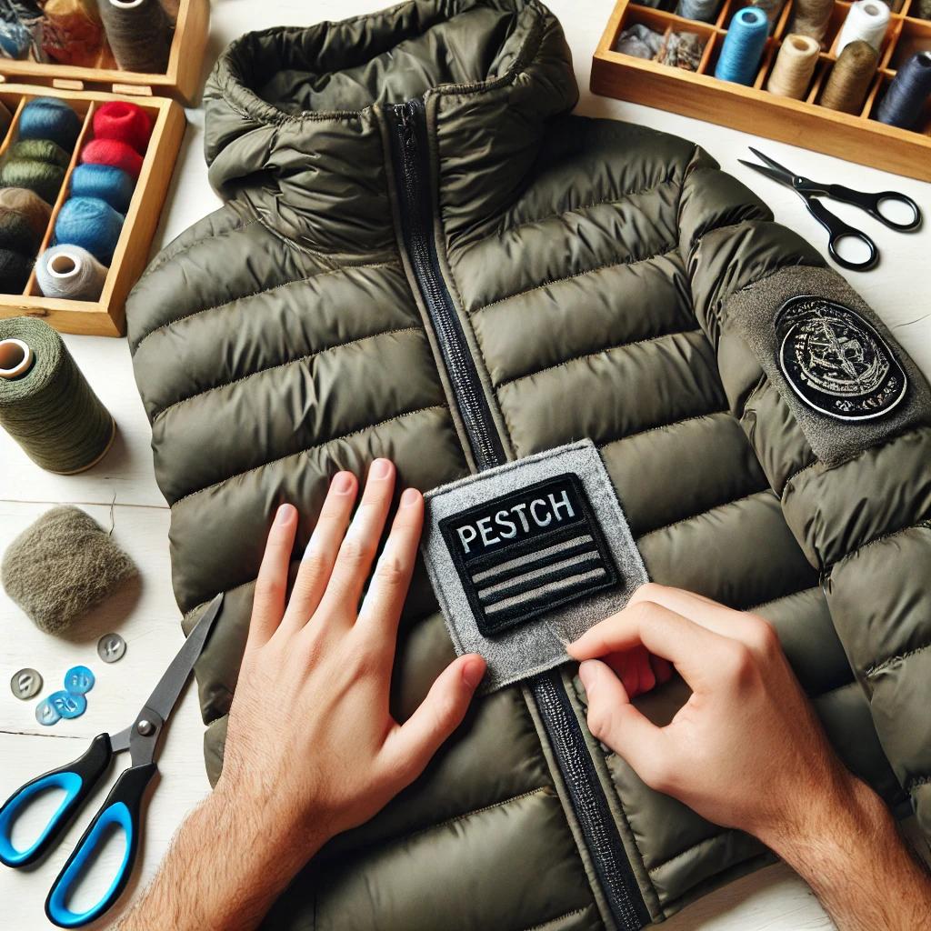 패딩 수선 패치