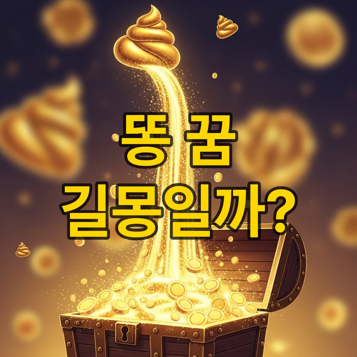 똥누는 꿈해몽