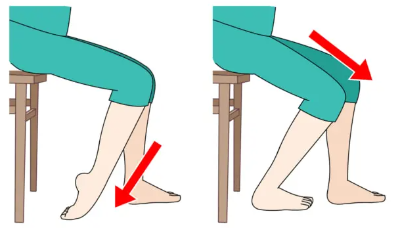 거골 스트레칭 방법