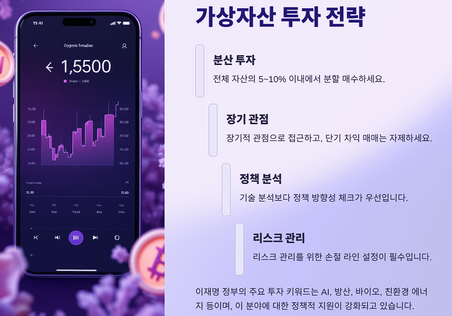 가상자산, 장기 투자와 리스크 관리 팁