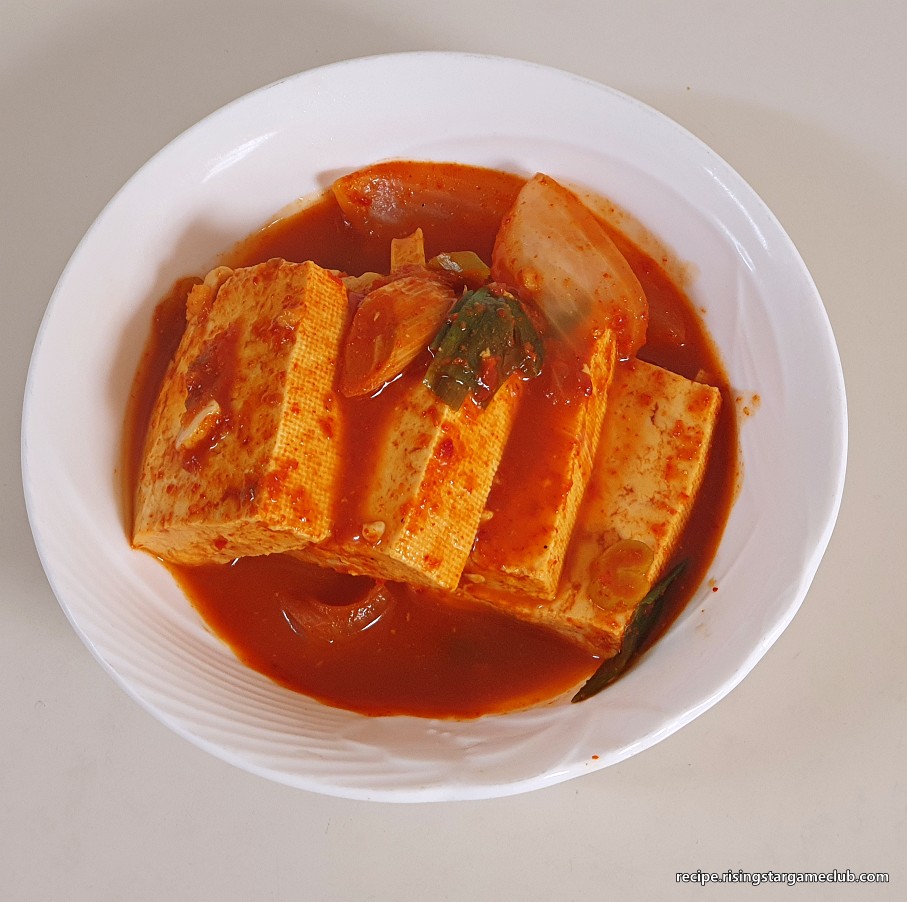 두부조림 만들기