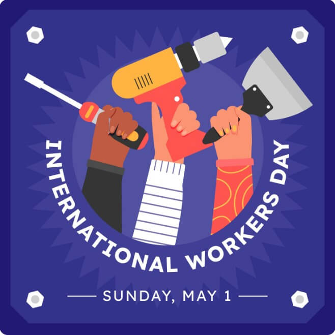 노동의 중요성을 상징