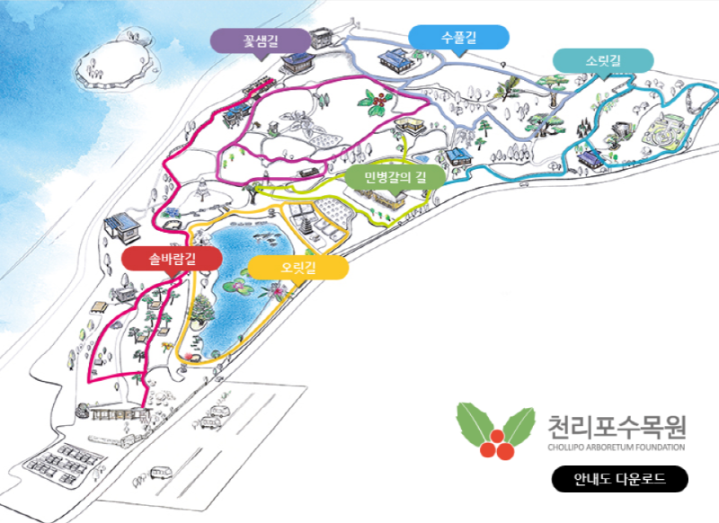 천리포수목원