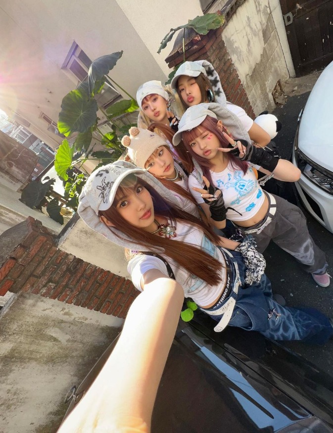 뉴진스인스타캡처