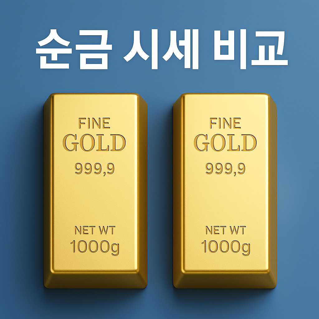 순금 시세 비교
