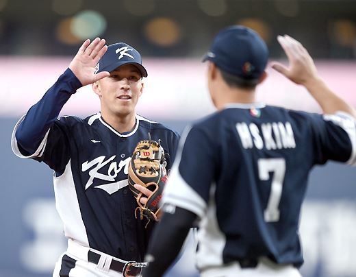 2023wbc 토미 에드먼 김하성 키스톤 콤비