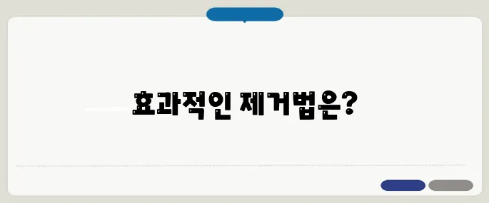 바닥 염색약 지우는 방법 깔끔하게