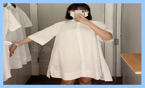 오버사이즈 셔츠 드레스 알아보자