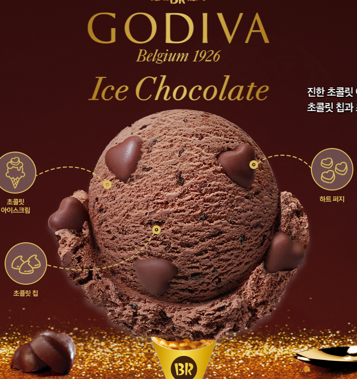 베스킨라빈스-고디바