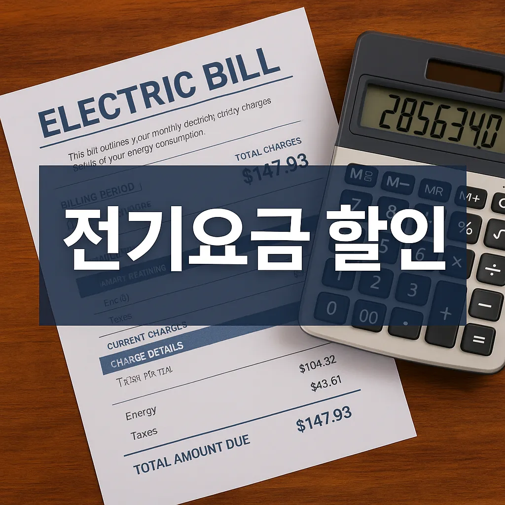전기요금 감면 신청 최신 정보(한전 복지할인 완전 정리)