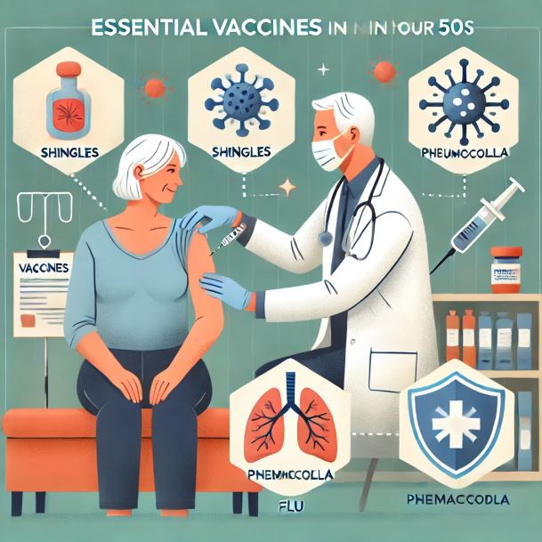 50대필수예방접종 관련 사진