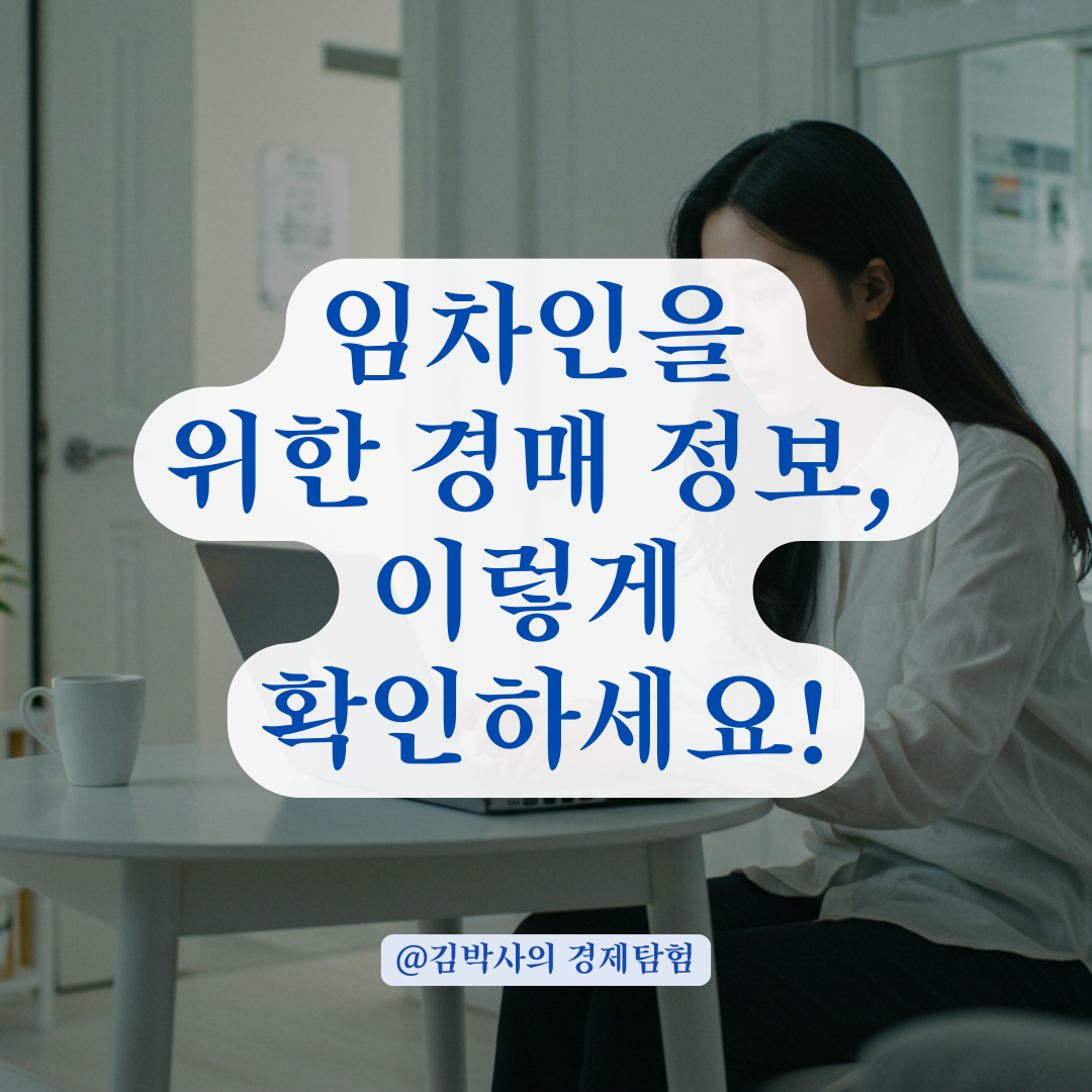 건물 경매 진행 중인지 궁금하다면? 임차인을 위한 경매 정보 조회 가이드