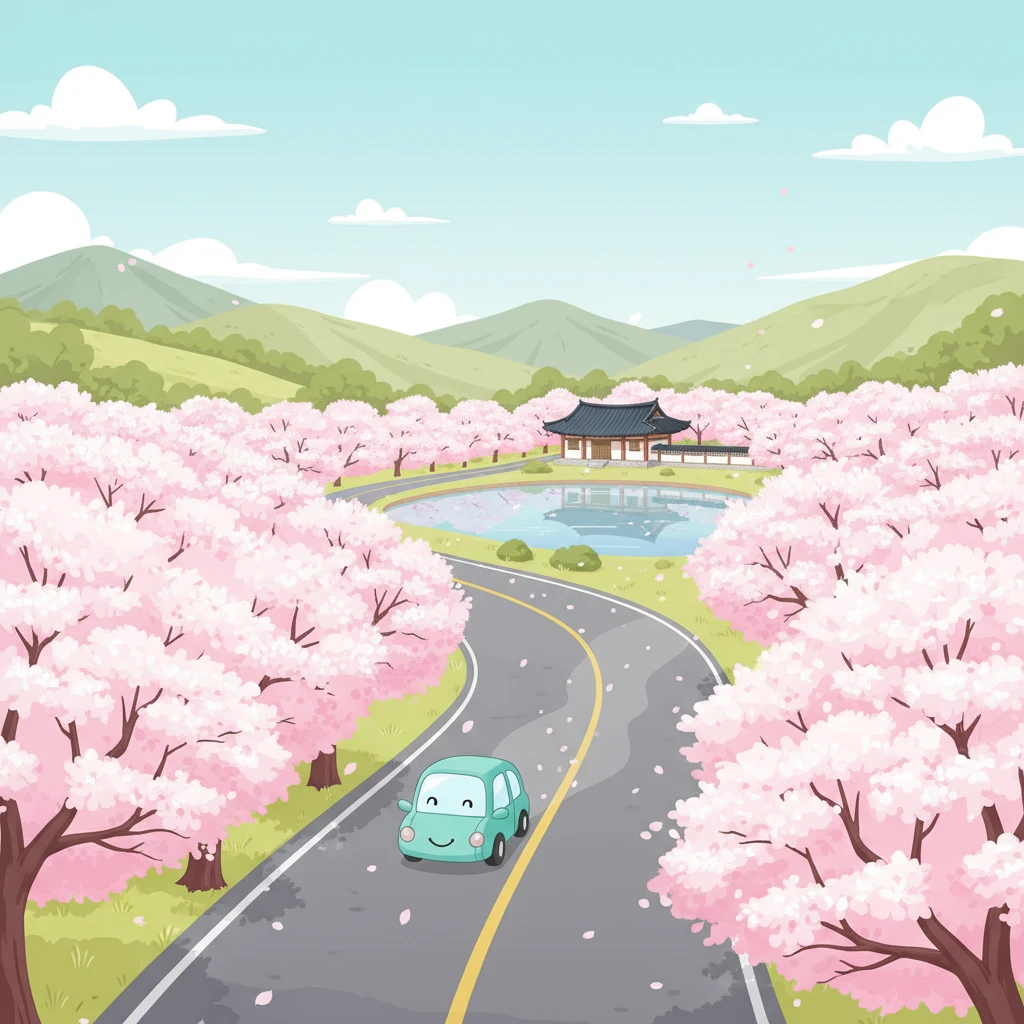 2026년 진도 벚꽃 만개 시기와 주..