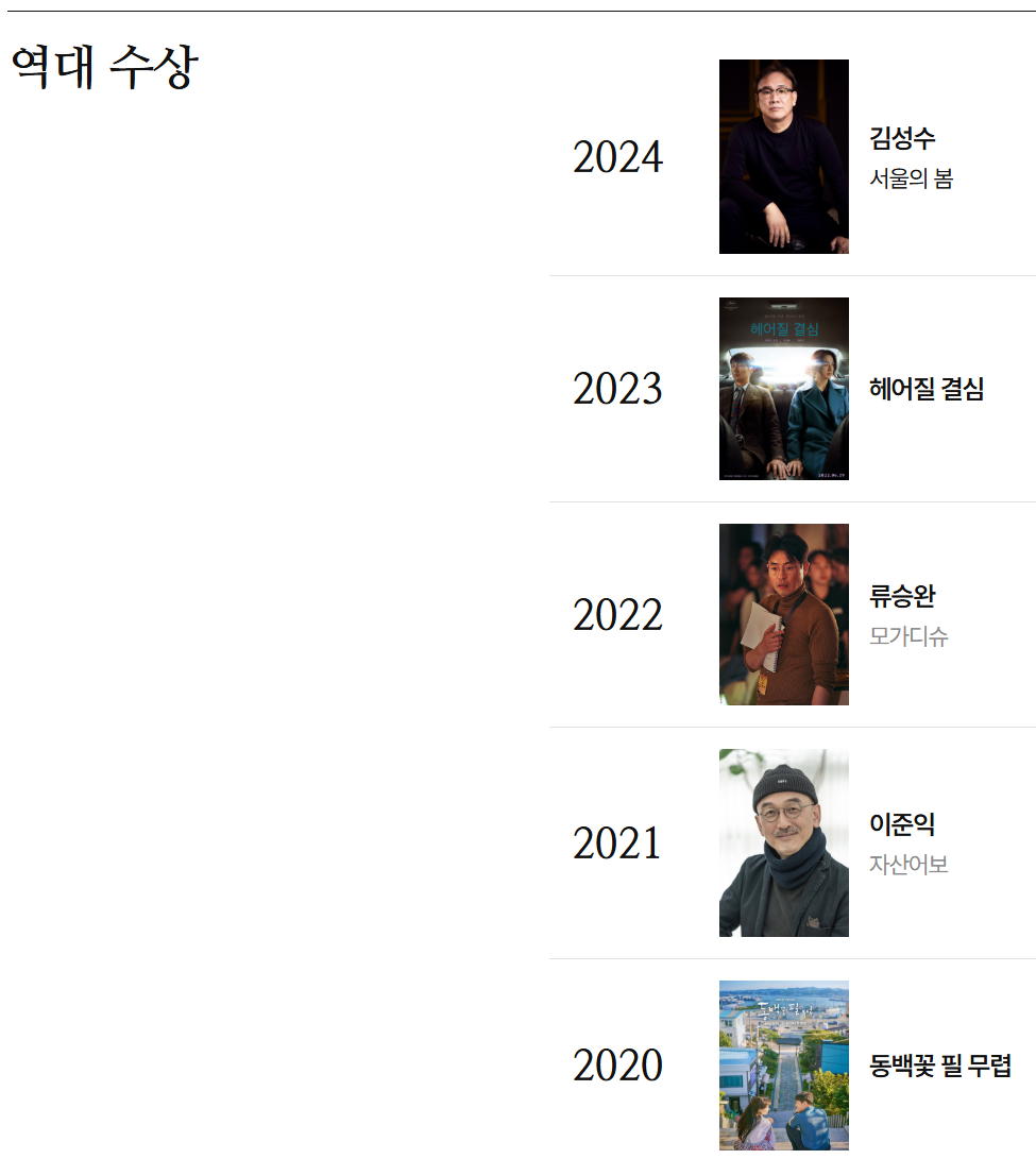 2025 백상예술대상 시상식 주요 수상자 및 작품 총정리