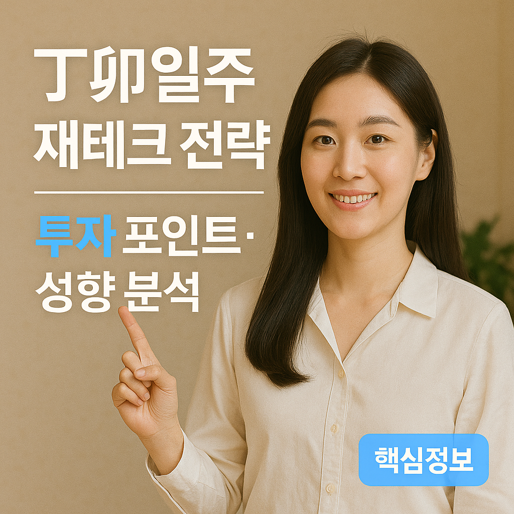 丁卯일주 재테크 전략 2026 ver. | 투자 포인트·성향 분석