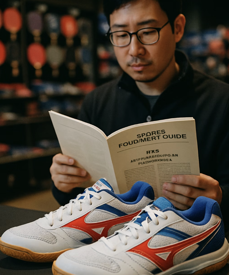 탁구 초보 필독&amp;#44; 탁구화 일반 운동화와 뭐가 다를까? (꼭 신어야 하는 이유)