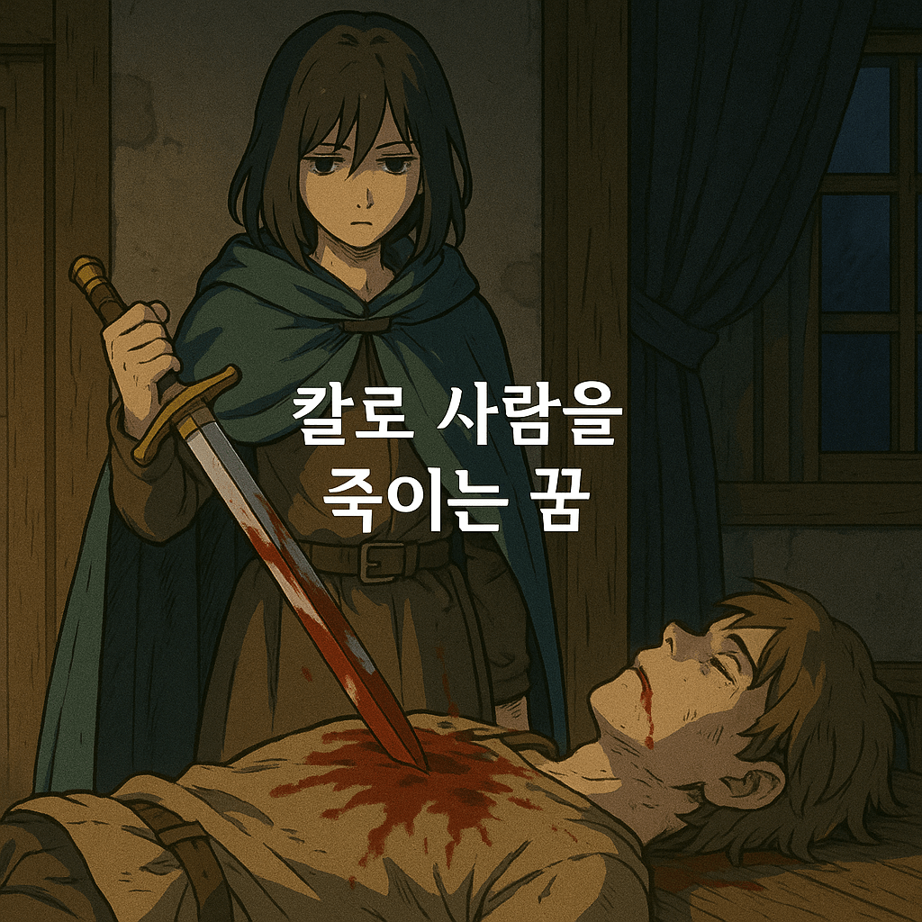 칼로 사람을 죽이는 꿈 해몽