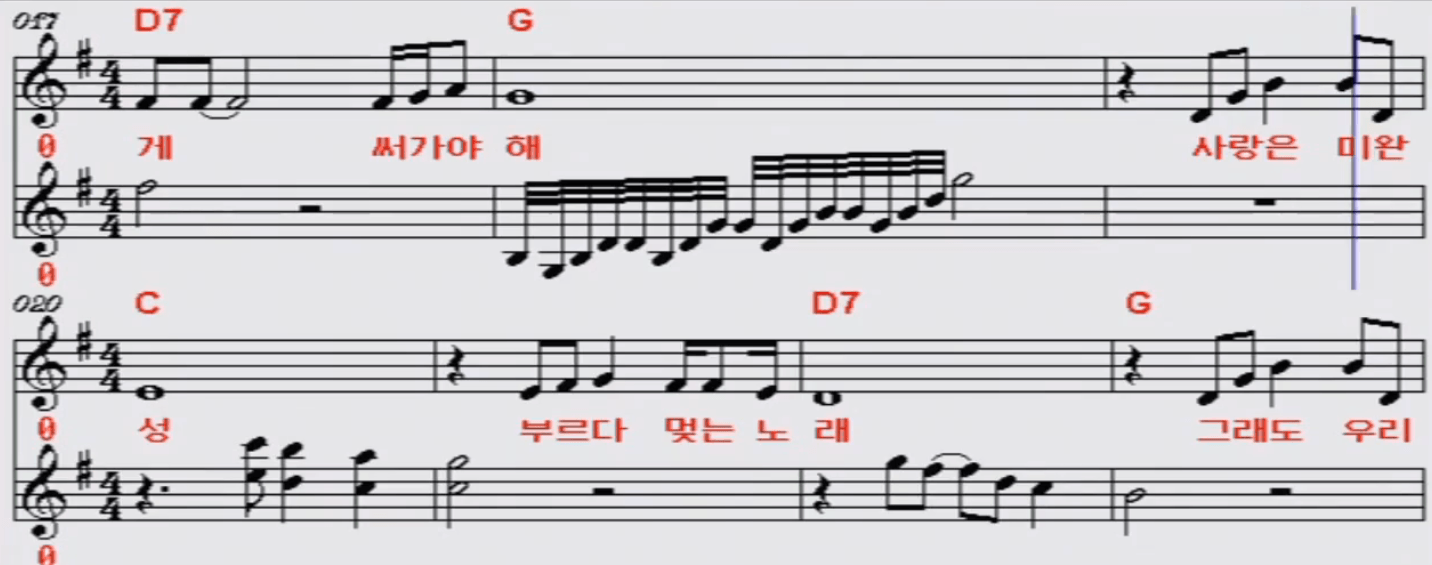 이진관 인생은 미완성 악보