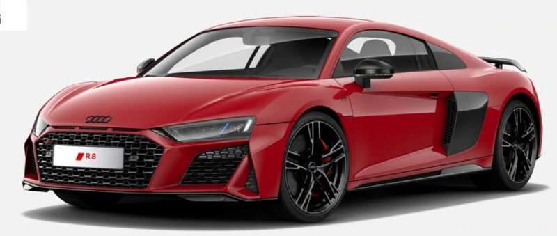 아우디 R8 색상 코드 - Tango Red(색상 코드 : LY3U)