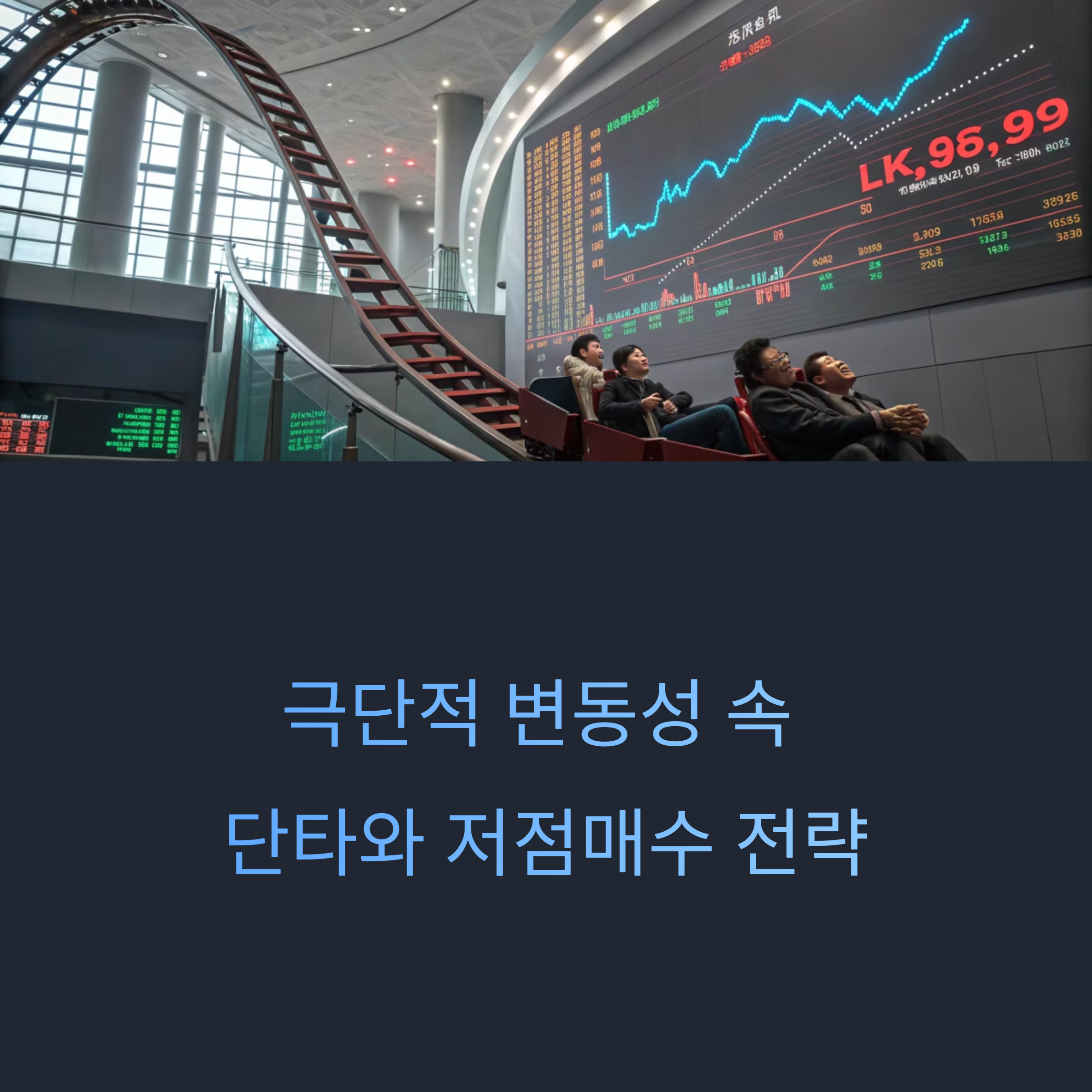 극단적 변동성 속 단타와 저점매수 전략 비교 분석