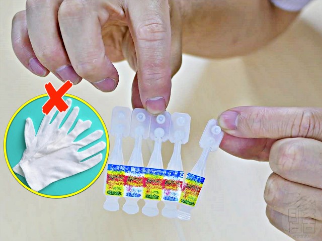 물티슈 순간접착제 손가락 화상 면장갑, 팁줌