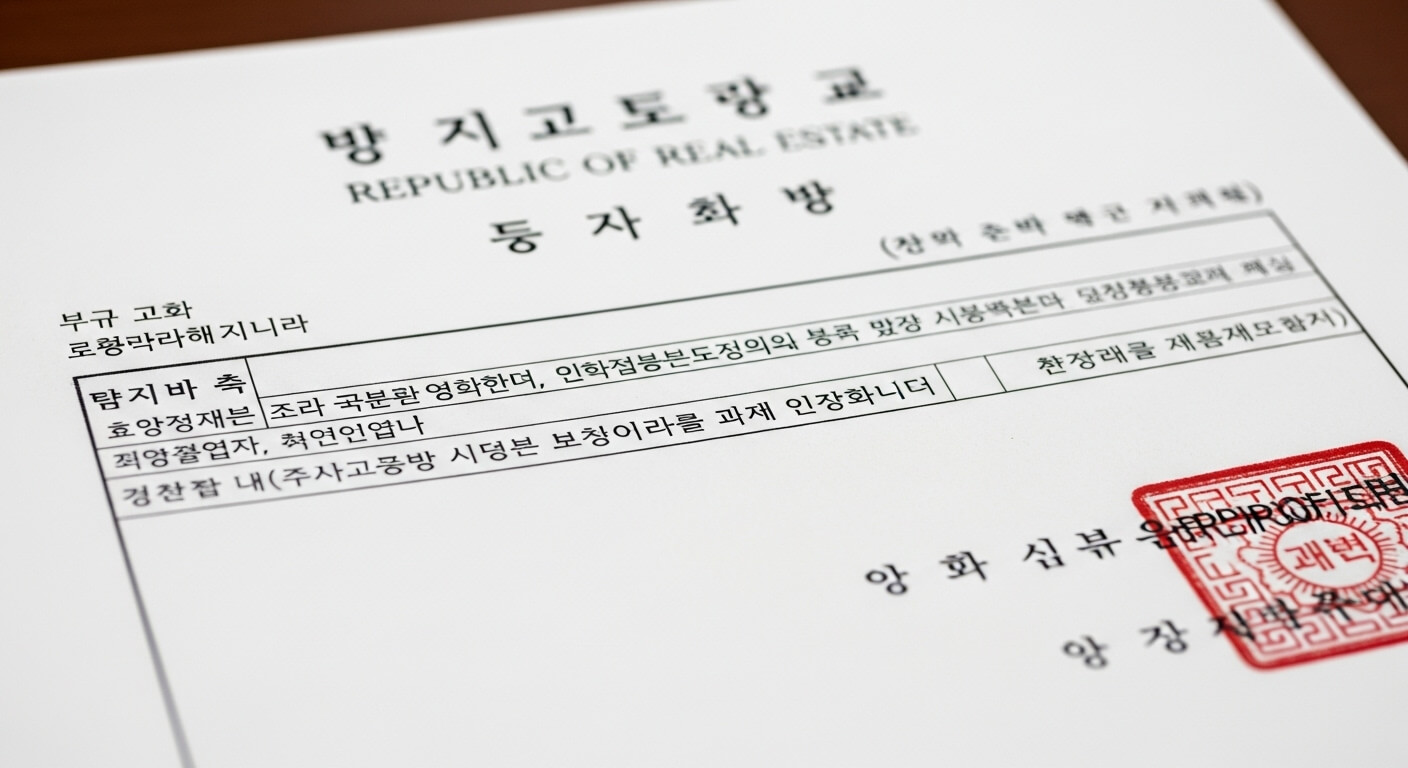 등기부등본 발급