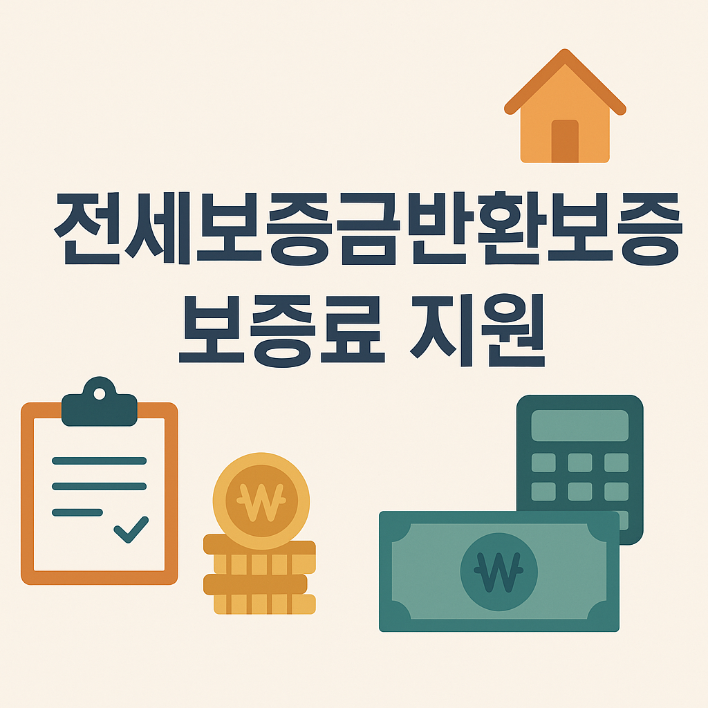전세보증금반환보증 보증료 지원 – 신청 방법부터 꿀팁까지!