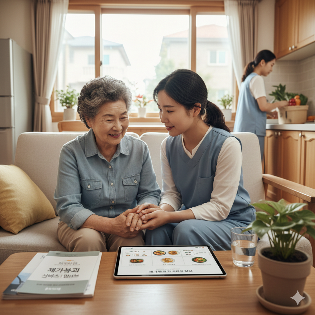 재가 서비스 재가복지 사진