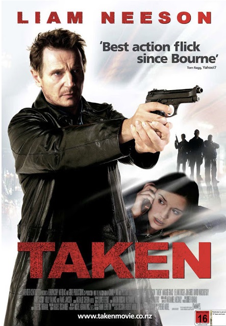 영화 테이큰 포스터