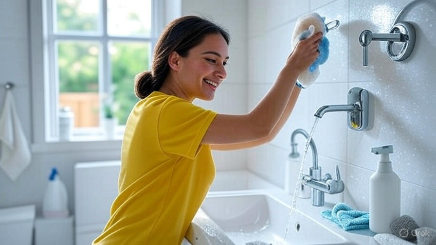 화장실청소 관련 사진