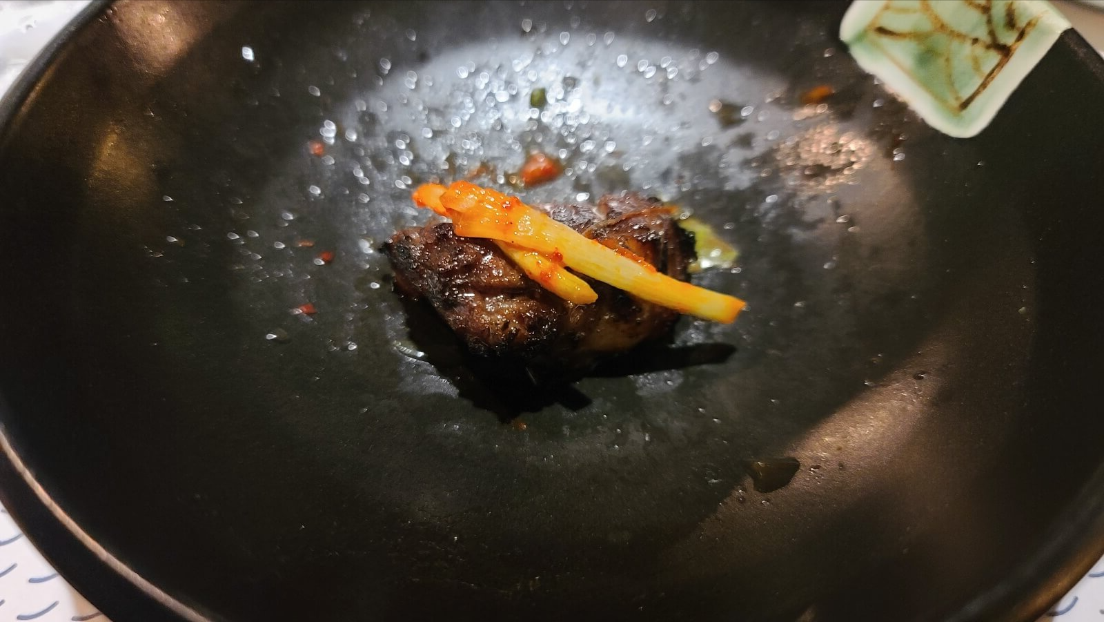 파김치와 먹기