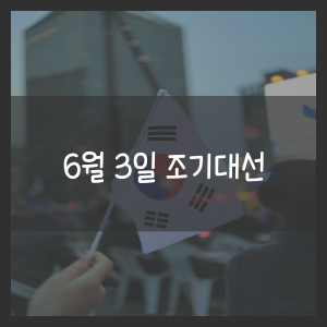 6월 3일 조기대선